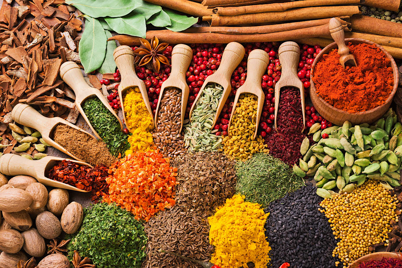 Add these antioxidant-packed spices & herbs for health and healing to your daily meals