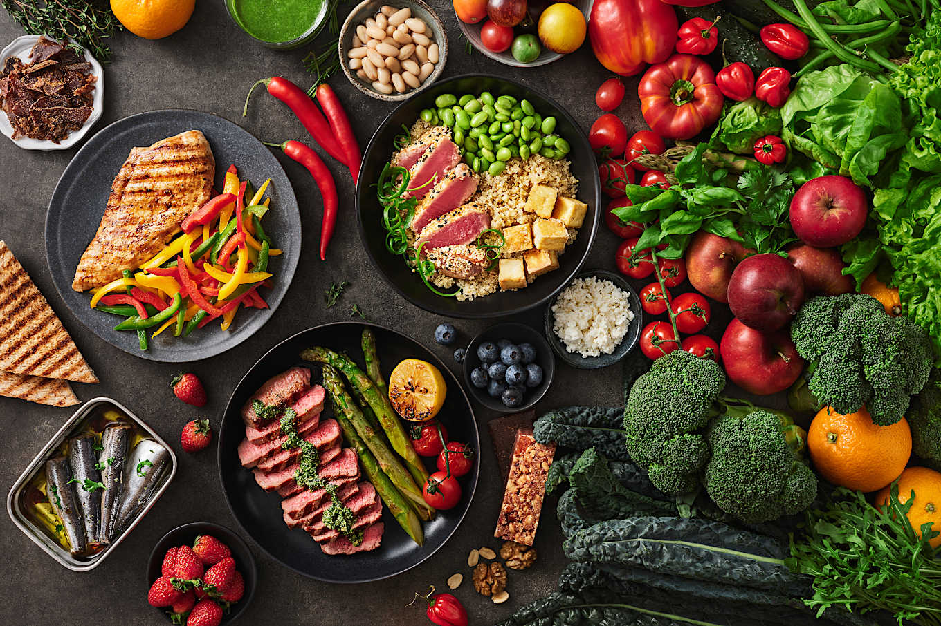 High-protein eating plan