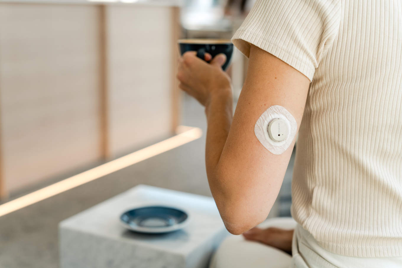 No prick glucose monitor